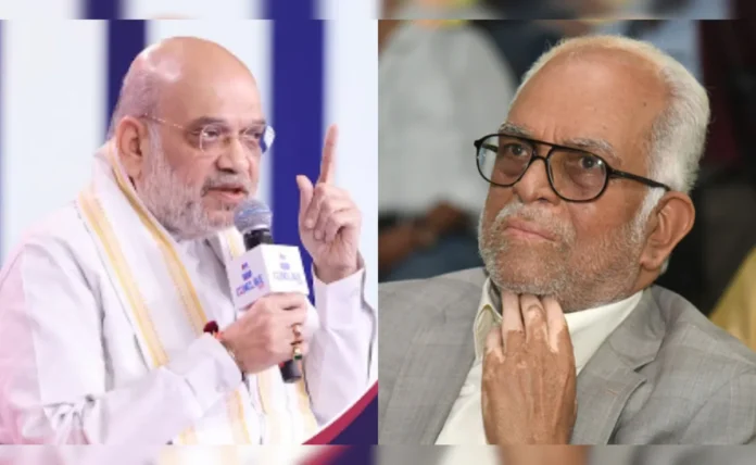 अमित शाह का हमला: INDIA ब्लॉक VP उम्मीदवार सुदर्शन रेड्डी पर नक्सलवाद समर्थन का आरोप