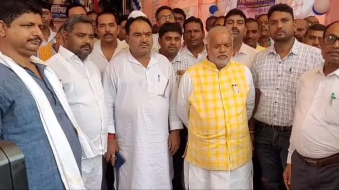 नालंदा: ग्रामीणों ने मंत्री श्रवण कुमार के काफिले पर हमला, करीब 1 किमी तक खदेड़ा; बॉडीगार्ड घायल, इलाके में पुलिस तैनात